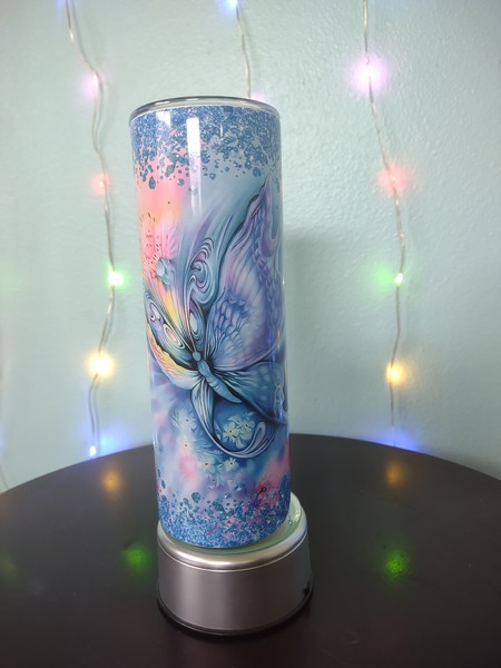 Butterfly Tumbler (1) – Debbie's Tee's and More!